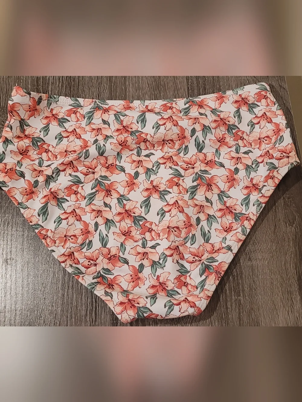 Janie And Jack Floral Ruffle Two-Piece Bikini Set - Size 12 - Picture 6 of 7